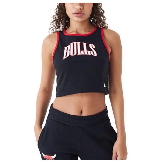 New Era canottiera da donna chicago bulls, colore: nero, nero , xs
