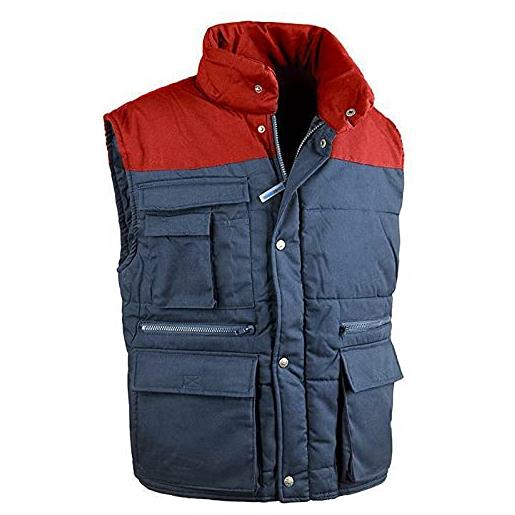 Sottozero gilet antares top blu/rosso taglia: xxxl