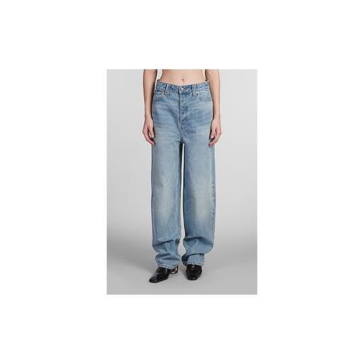 Fear of God Essentials jeans in cotone blu