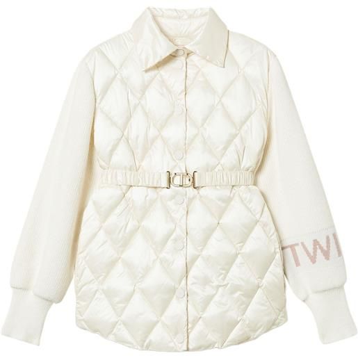 TWINSET piumino trapuntato - toni neutri