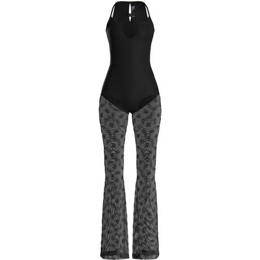 Maccapani tuta intera the dance suit - nero