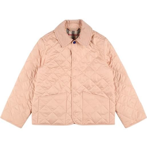 BURBERRY piumino in nylon trapuntato