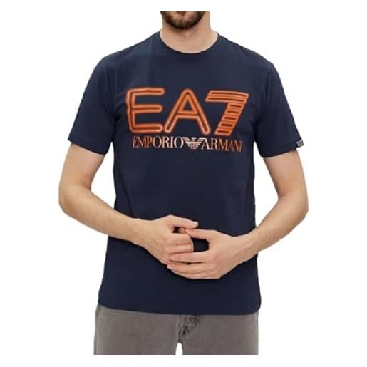 EA7 t-shirt EA7 3dpt37 pjmuz uomo - blu scuro, l