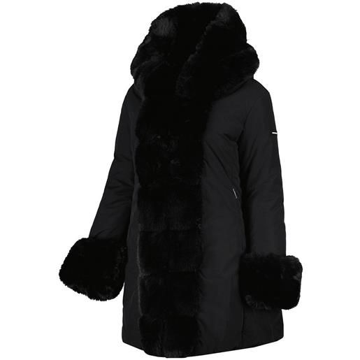 FREEDOMDAY cappotto con inserti ecopelliccia huvi donna