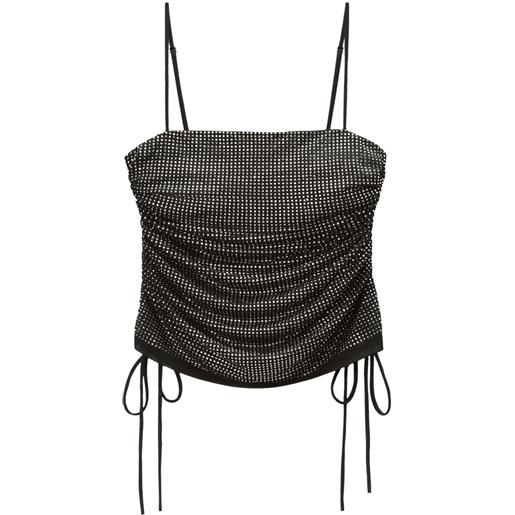 Alexander Wang top con decorazione - nero