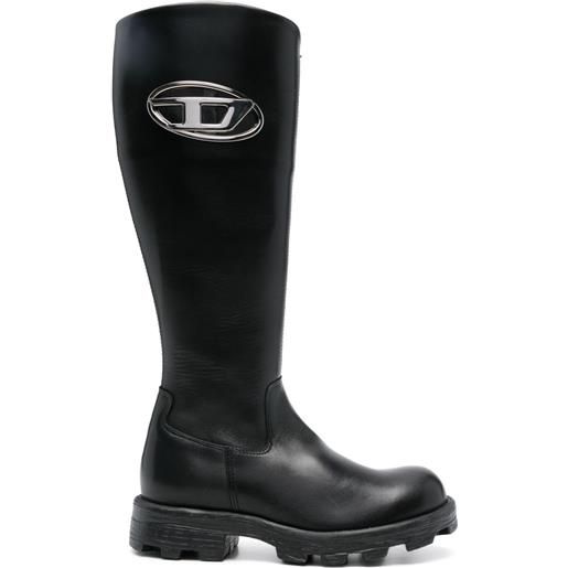 Diesel stivali oval d - nero