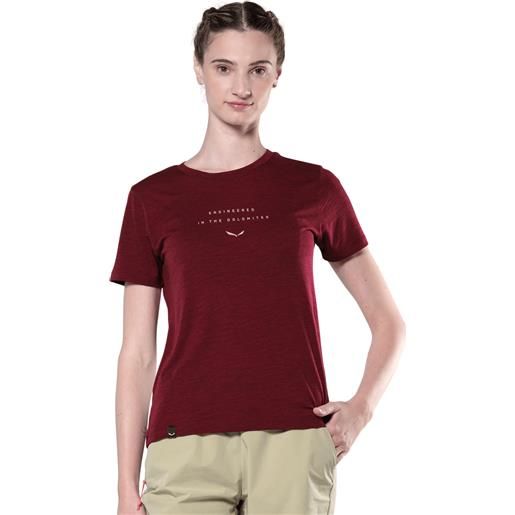 SALEWA eagle eitaliad am t-shirt da trekking donna
