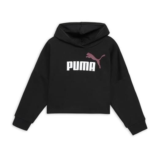 PUMA felpa marca puma modello ess logo cropped hoodie g