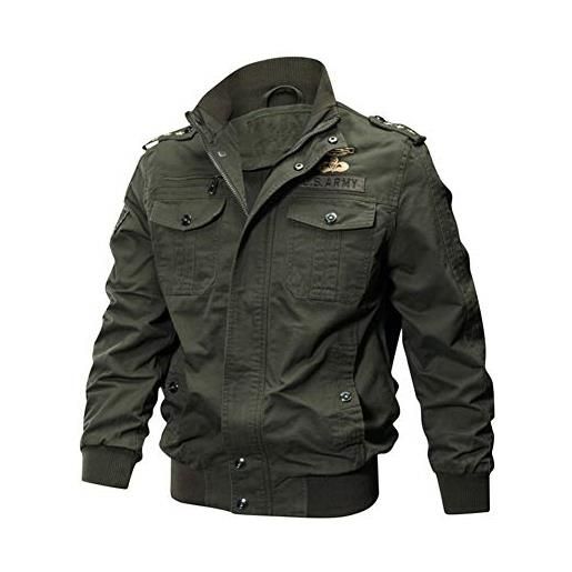 Giacca Invernale Uomo – Calda E Sottile, Antivento, Colletto Alto, Leggera Con Tasche, Giubbotto Corto Per Lavoro E Tempo Libero, Stile Casual