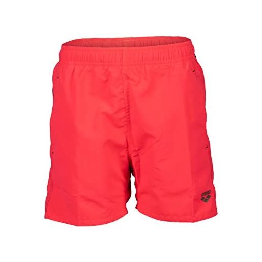 Arena solid boxer r costume bambino mare e piscina, costume da bagno in morbido tessuto riciclato ad asciugatura rapida, boxer mare con slip interno in mesh e tasche laterali