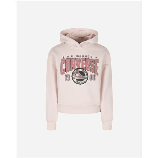 Converse varsity jr - felpa - rosa