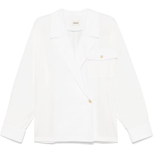 KHAITE camicia garth - bianco