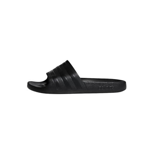 adidas adilette aqua slides, infradito unisex - adulto, core black core black core black, 42 eu