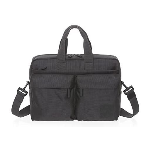 Mandarina Duck, district briefcase uomo, black ink, taglia unica