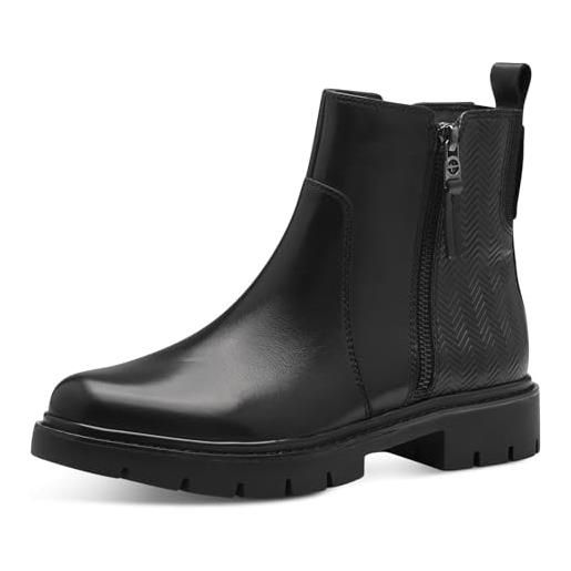 Tamaris Donna 1-26479-43 Stivaletti Alla Moda, Tomaia In Tessuto Sintetico, Fodera Calda, Tacco 5,3 Cm - 2