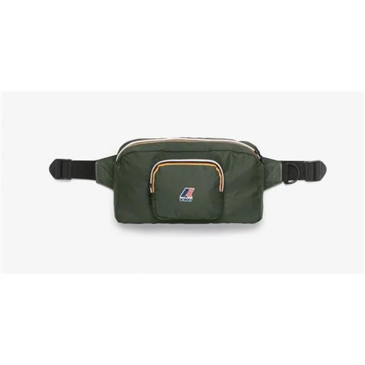 K-Way marsupio richiudibile kway le vrai sylvain green blackish wrm