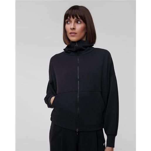 Deha felpa con chiusura nera da donna Deha