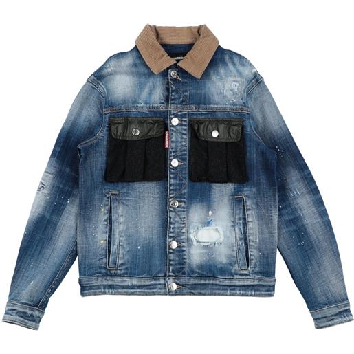DSQUARED2 - giubbotto jeans