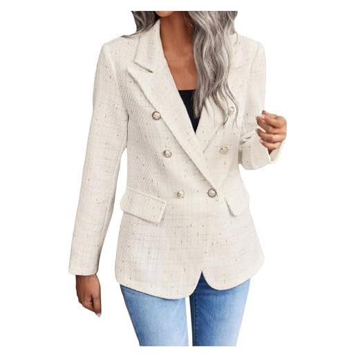 WKAYsIV cardigan in chiffon nero donna manica 3/4 da donna in pizzo floreale a maniche corte con risvolto giacche estive leggere in cardigan giacchetto estivo donna corto m 28.99