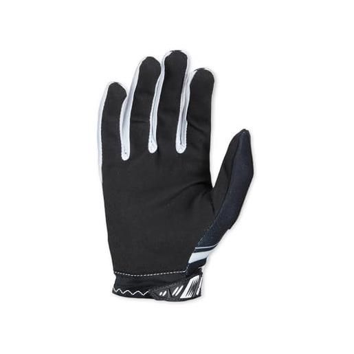 O'NEAL | guanti bike & motocross | mx mtb motocross enduro motorcycle | design leggero e semplice per una sensazione ottimale sul manubrio | guanto vault racewear | adulto | nero bianco | taglia m