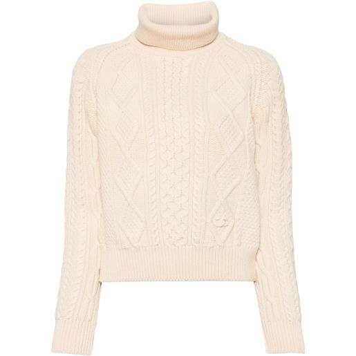 CHANEL Pre-Owned - maglione 1996 - donna - lana - 44 - toni neutri