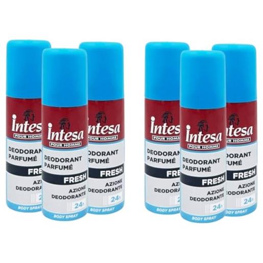 Intesa deodorante uomo fresh parfum spray 24h mini size da viaggio 50 ml (6)