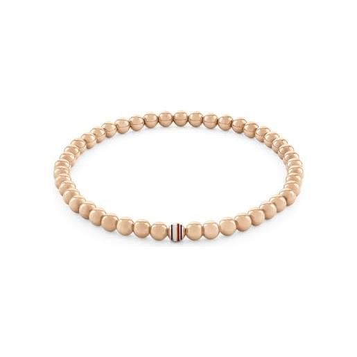 Semplice braccialetto anti-perla per uomo Perline in acciaio inossidabile alla moda Bracciale da donna Gioielli di perle di moda Accessori per feste Regalo  36