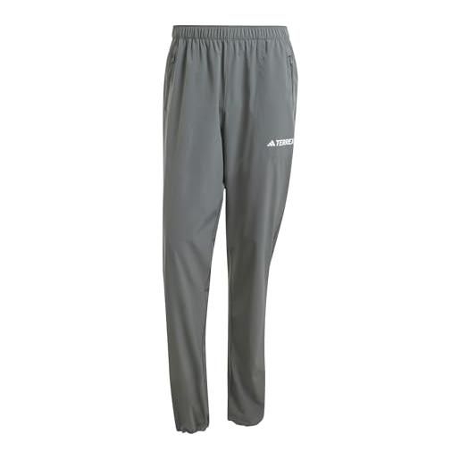 adidas uomo terrex multi essentials stretch pants, legend ivy, xl