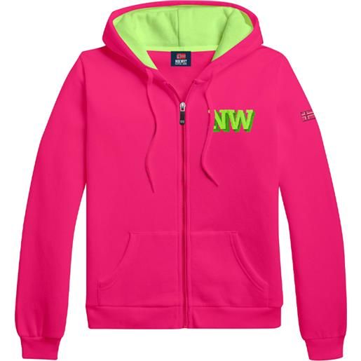 Scuola nautica italiana - felpa donna 849003 new fuxia