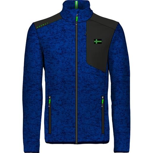 Scuola nautica italiana - felpa uomo knit fleece 849348 bluette