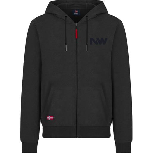 Scuola nautica italiana - felpa uomo polar fleece 849531 black