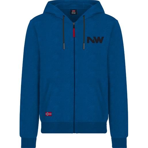 Scuola nautica italiana - felpa uomo polar fleece 849531 bluette