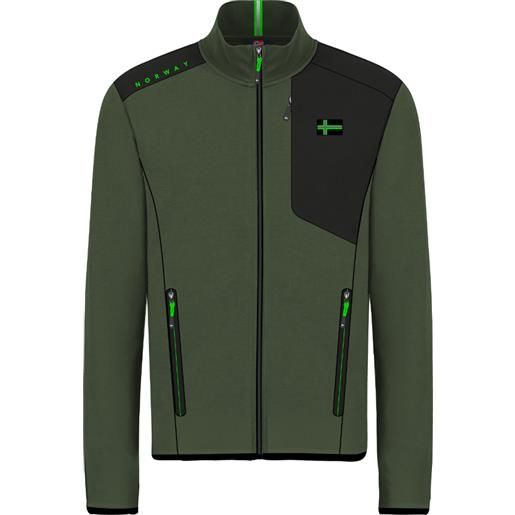 Scuola nautica italiana - felpa uomo 849454 army