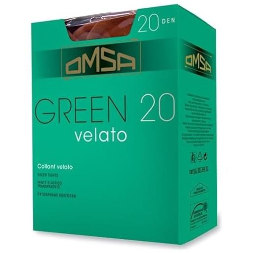 Omsa collant velato green 20 denari (3, castoro)