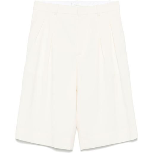 WARDROBE.NYC shorts a vita bassa - toni neutri