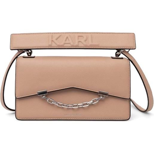 Karl Lagerfeld borsa a tracolla k/seven - toni neutri
