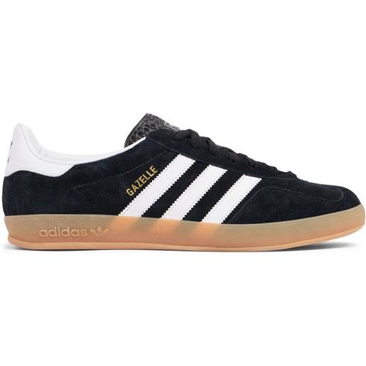Adidas scarpe gazelle indoor core black/cloud white/gum