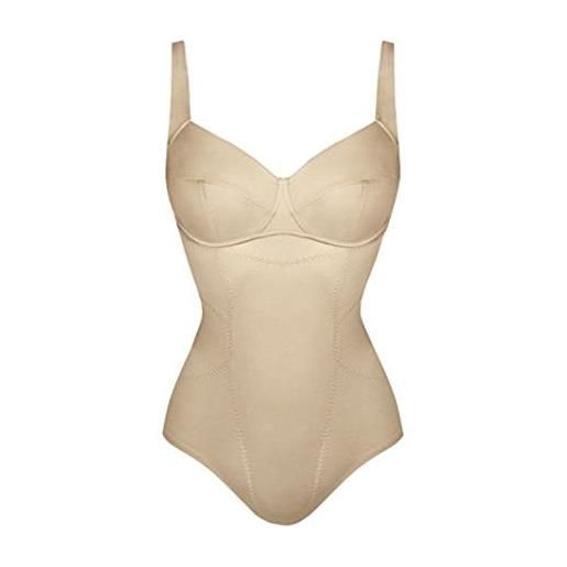 Playtex body pure control p001x nero - beige coppe b c d (36 b - it 4 b, beige)