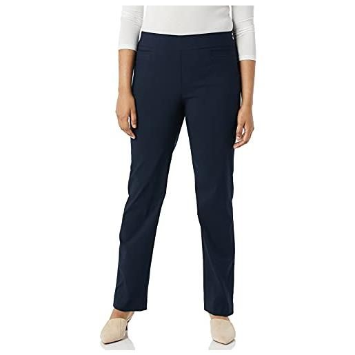 Briggs New York pantaloni da lavoro super elasticizzati millennium con tasca a filetto mutande, marina militare, 50 donna