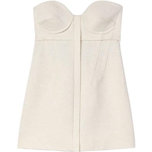 Proenza Schouler top con effetto jacquard - toni neutri