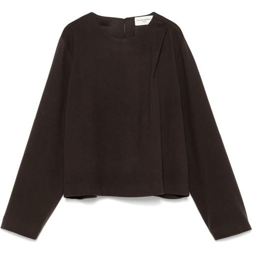Officine Generale blusa francky - marrone
