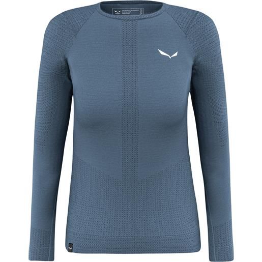 SALEWA zebru med warm amr l/s tee maglia baselayer donna