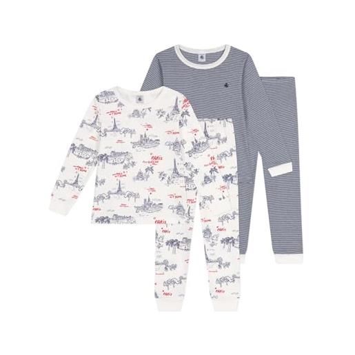 Petit Bateau a0bsr pigiama a maniche lunghe bambino variante 1 2 anni