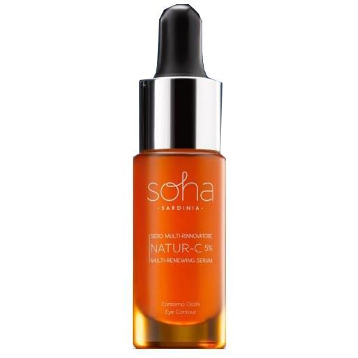 SOHA SARDINIA Srl soha siero occhi multirinnovatore natur c 5% contorno occhi 13,5 ml