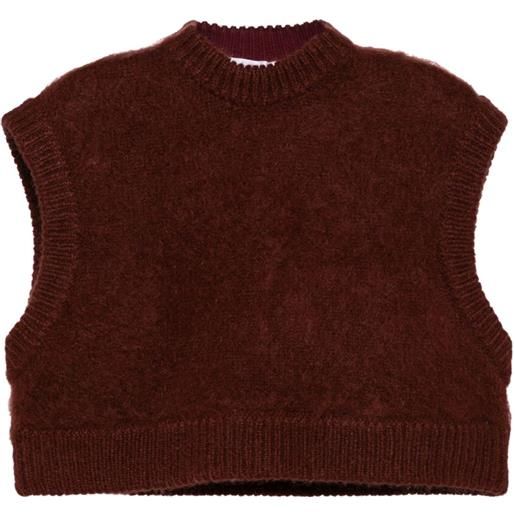 Enföld top crop - marrone