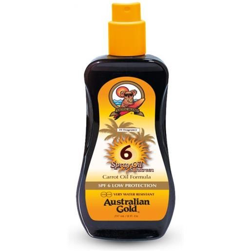 EURACOM Srl australian gold sunscreen carrot oil spray spf6 237ml