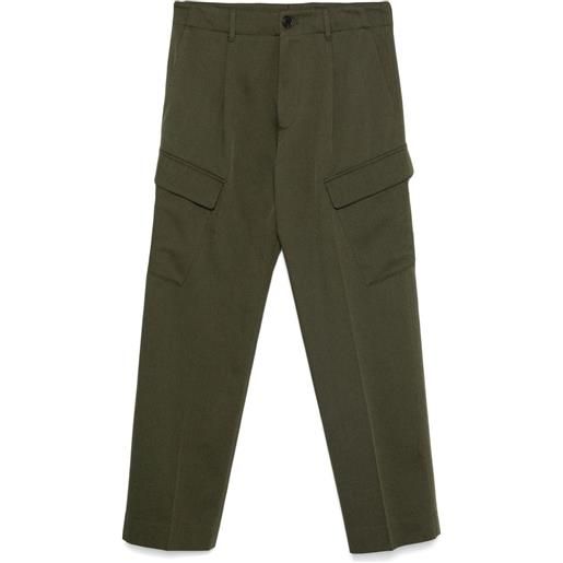 Paul Smith cargo in twill - verde