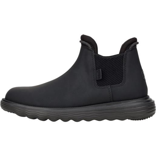 CUSHIONAIRE Stivaletto Donna Tacco 7,6 Cm Con Memory Foam – Pelle Vegana, Nero, 39 EU