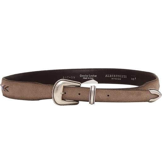 ALBERTO LUTI cintura in pelle