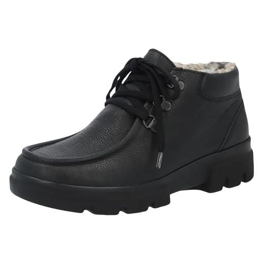 Berkemann mabelle, stivaletto donna, nero, 41.5 eu